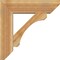 Ekena Millwork Legacy Slat Rough Sawn Bracket w/ Offset Brace, Western Red Cedar, 8"W x 28"D x 28"H BKT0806X28X28LEC06RWR - alternate 4